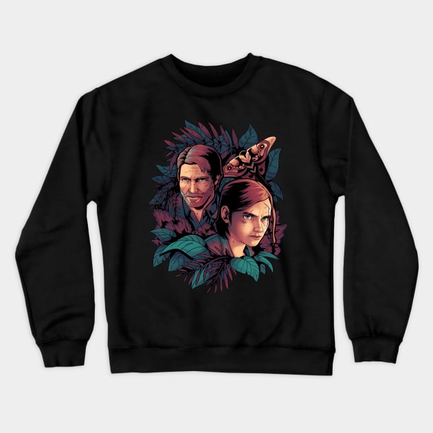 Lose Myself - Ellie and Joel - The Last of Us Part II Crewneck Sweatshirt by Geekydog